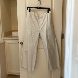 Sibel Saral cream cotton pants L